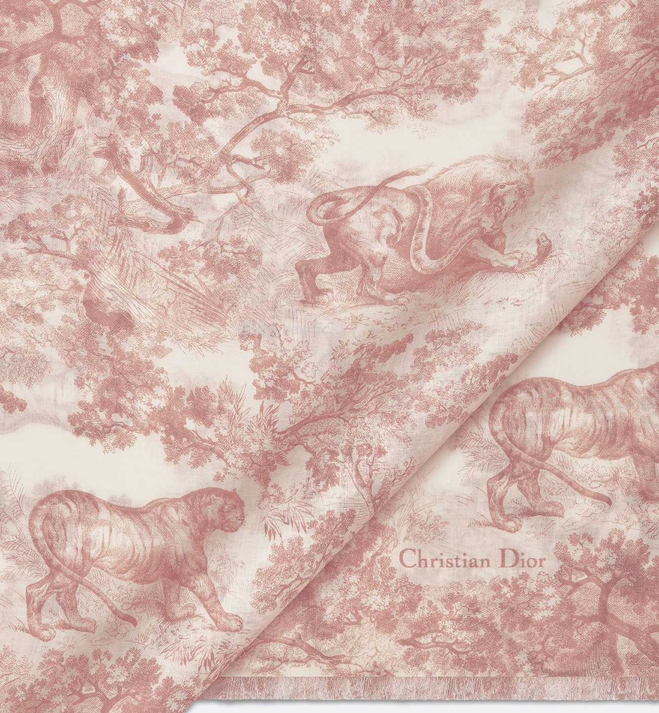 Dior Printed Shawl Cashmere Fabrics Sauvage Ruyi Print 140x180cm (2) - newkick.app